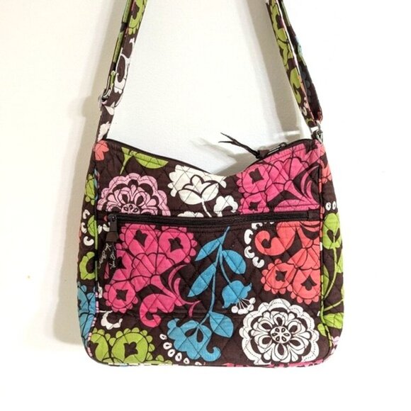 Vera Bradley Mailbag Lola Crossbody Multicolor 10 1/2"Lx11"Hx5"D - Picture 2 of 13